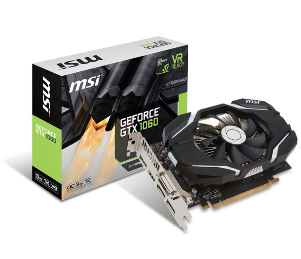 MSI GeForce GTX 1060 3GT OC 3GB GDDR5 - 323674 - zdjęcie